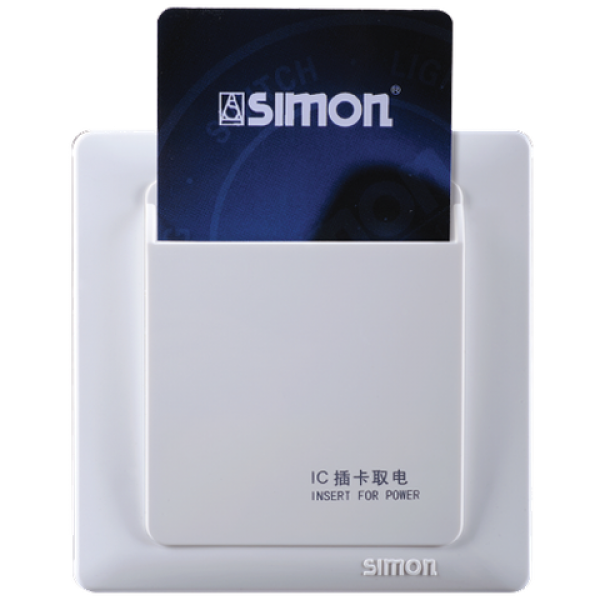 Công tắc thẻ IC, AC 220V, điện trở 16AX hoặc cảm ứng 8AX Simon 55503IC